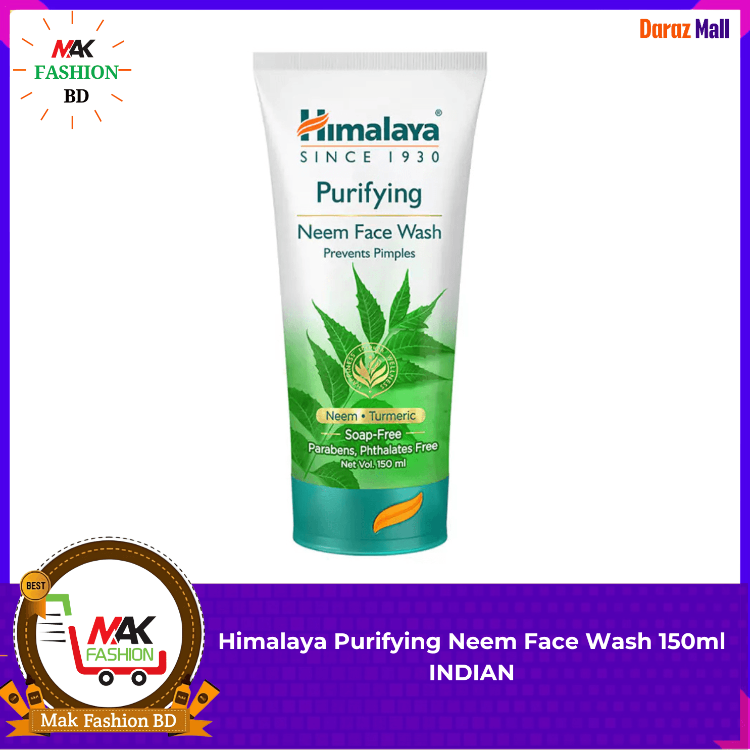 Himalaya Neem Face Wash (150ml)