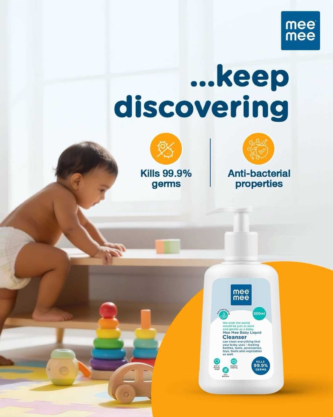 Mee Mee Baby Laundry Detergent (500ml)