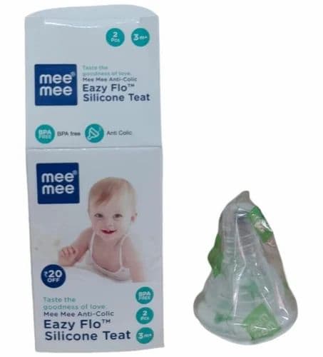 Mee Mee Bottle Nipples (Pack of 2)