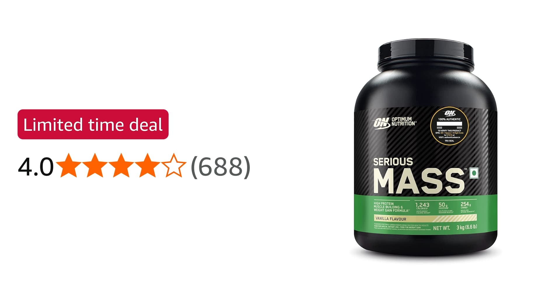 Serious Mass (6lbs)