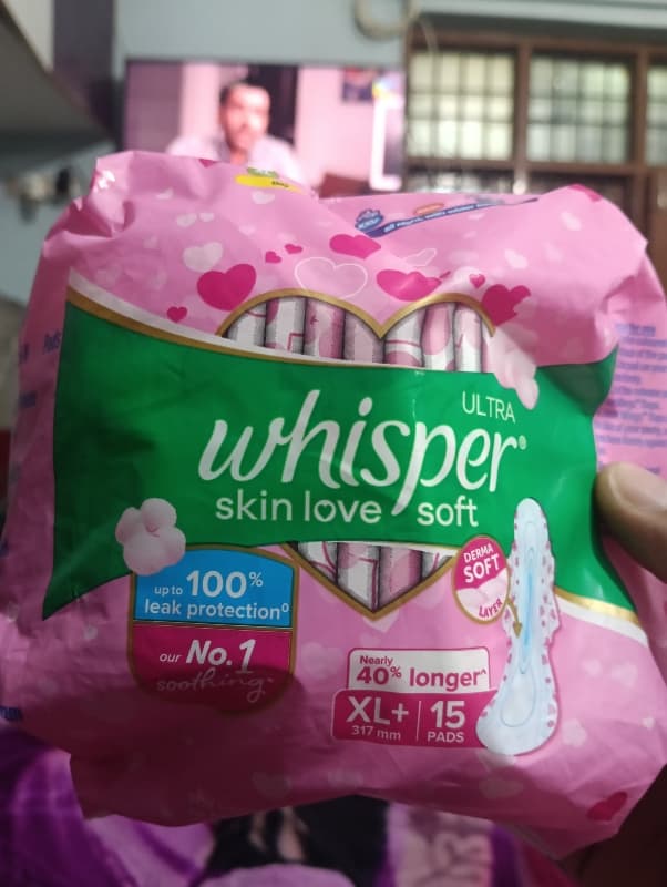 Whisper Ultra Soft (XL, 30 pads)